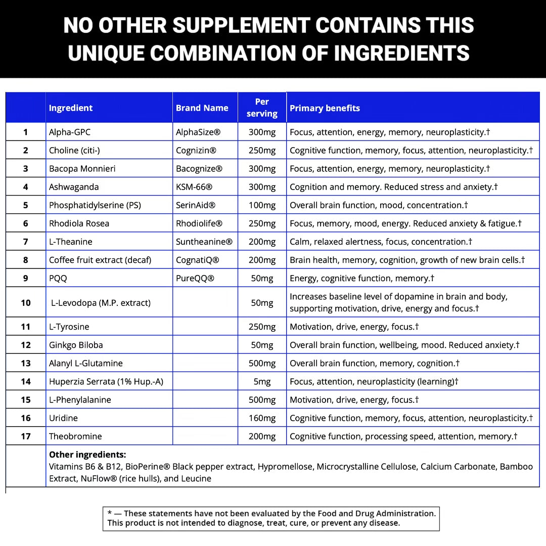 X - The Ultimate Brain Performance Enhancer Annual Subscription
