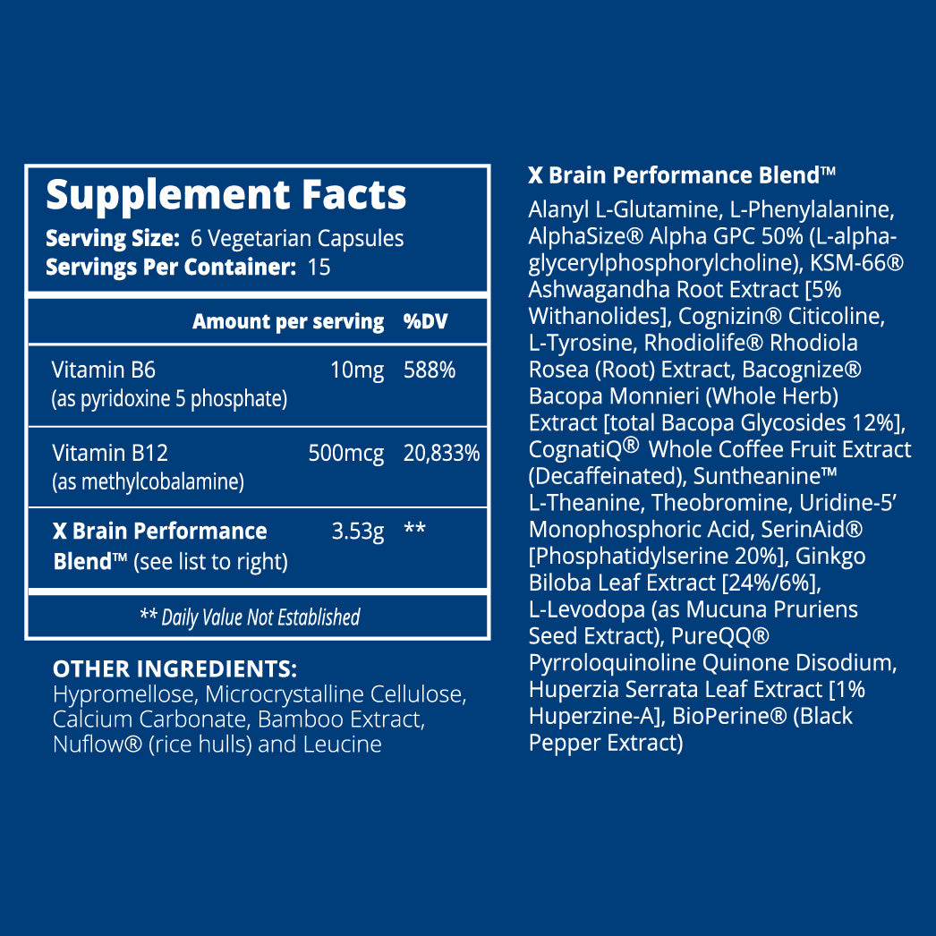 X - The Ultimate Brain Performance Enhancer